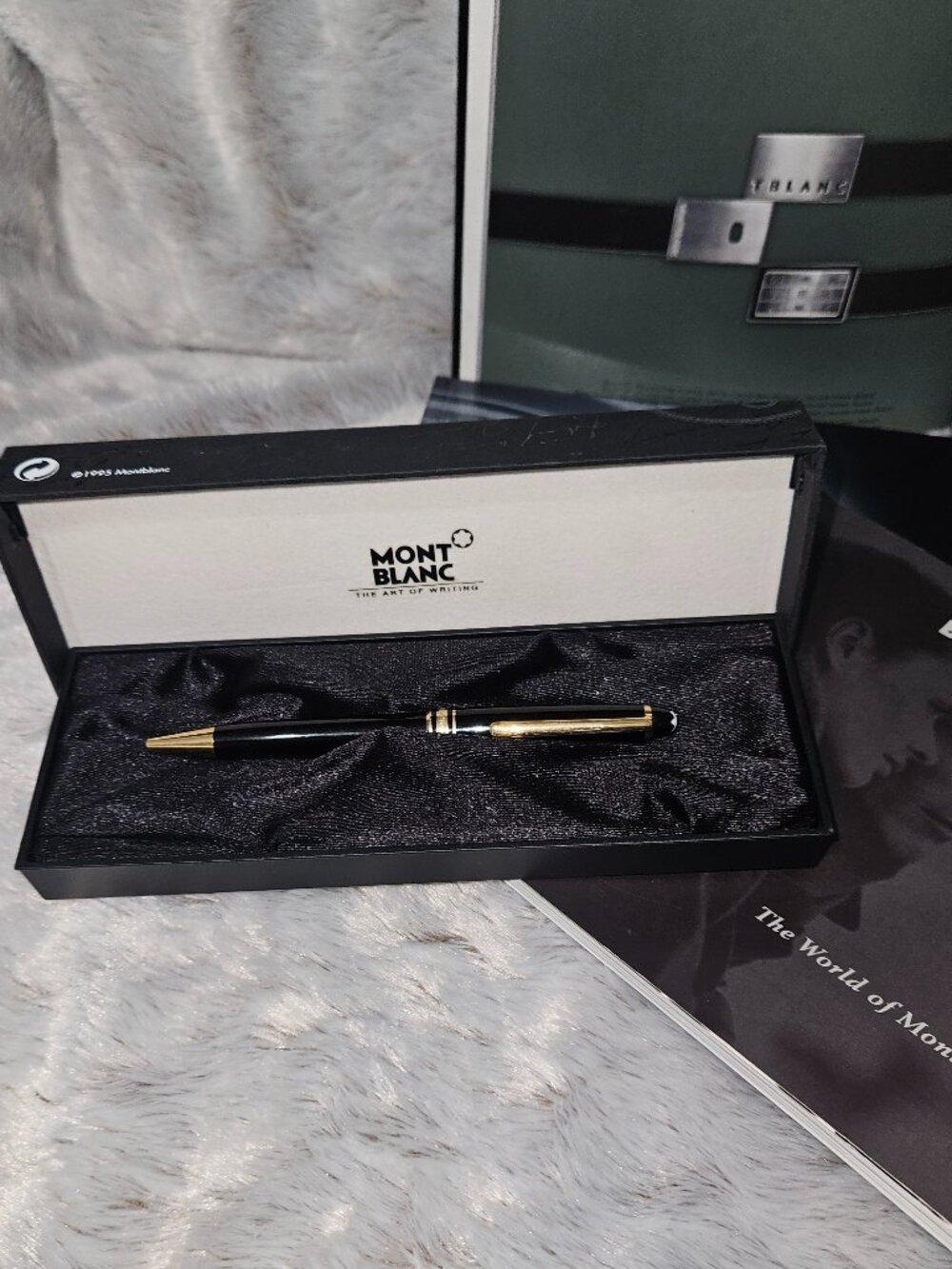 Montblanc M164 Meisterstuck Classique Ballpoint Pen with Papers {101-3}